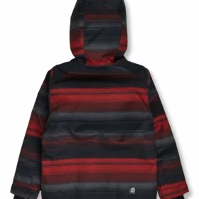 Orage Dub Jacket - Boy's -Orage Online Store ORA BJT05 7E 7EStudio 20Back 20Bright 20Red 20Stripes 20Print